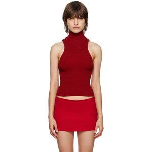 Danielle Guizio Semie Turtleneck Size XS Womens Red $180